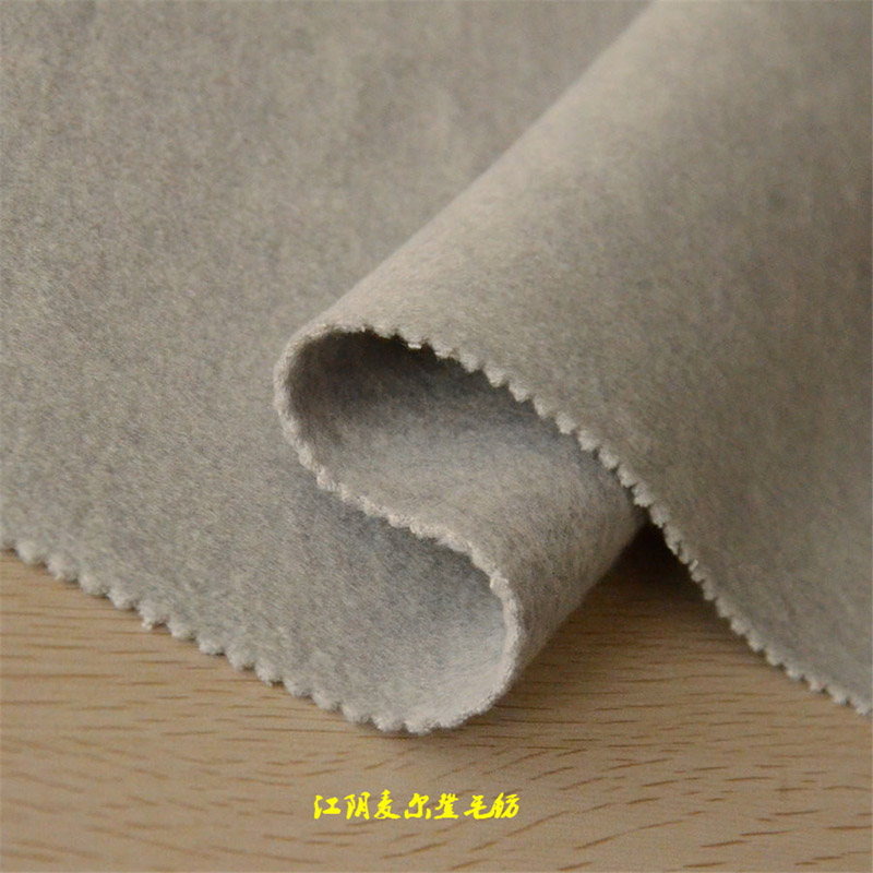 50%羊毛 50%化纖700克回料水晶順毛呢