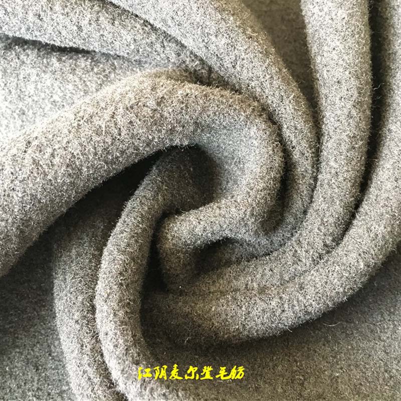 5%羊毛95%滌800克雙面立絨呢