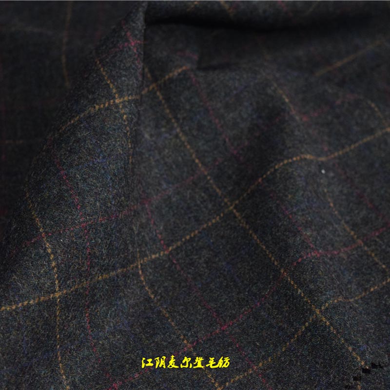 法蘭呢格子法蘭格順毛